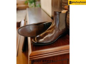Giày da nam thuộc da thảo mộc ChelseaBoot BT2177 002