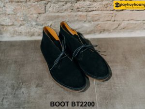 Giày da nam da lộn mềm Chukka Boot BT2200 004