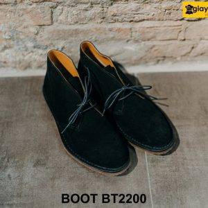 Giày da nam da lộn mềm Chukka Boot BT2200 004