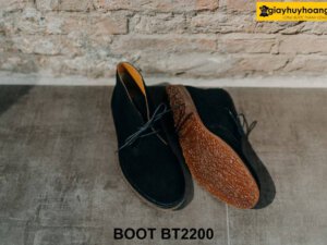 Giày da nam da lộn mềm Chukka Boot BT2200 002