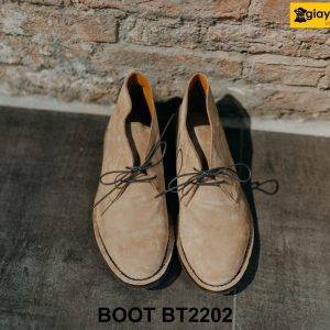 Giày da lộn nam thời trang mũi tròn Chukka Boot BT2202 001