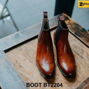 Giày da hàng hiệu cổ cao phong cách trẻ trung Chelsea Boot BT2204 001