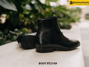 Giày da nam khóa kéo mặt trước Zip Boot BT2169 004