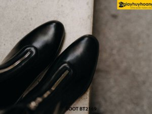 Giày da nam khóa kéo mặt trước Zip Boot BT2169 002