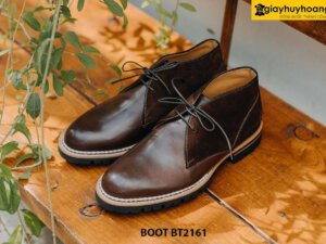 Giày da cổ lửng nam hàng hiệu Chukka Boot BT2161 001