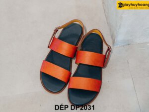 Dép Sandal nam da bò cá tính DP2031 001