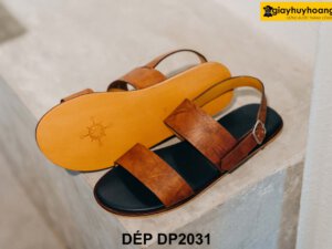 Dép Sandal nam da bò cá tính DP2031 003