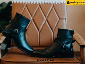 Giày cổ cao nam khóa kéo Zip Boot BT2163 001