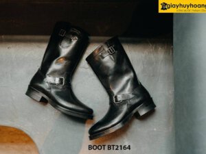 Giày Engine Boot nam cổ cao thời trang cá tính BT2164 001