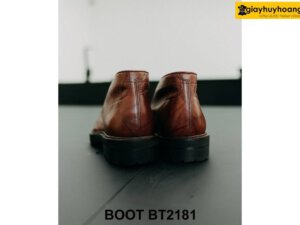 Giày da nam vân đá hoa cương Chukka Boot BT2181 003