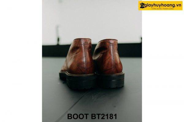Giày da nam vân đá hoa cương Chukka Boot BT2181 003