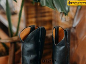 Giày da nam cổ dài thủ công Engine Boot BT2187 005