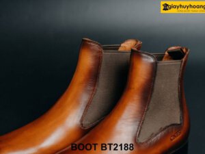 Giày da nam cổ thun co giãn Chelsea Boot BT2188 004