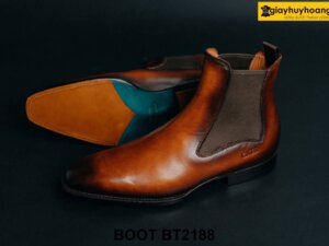 Giày da nam cổ thun co giãn Chelsea Boot BT2188 002