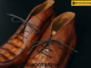 Giày da nam cổ lửng hàng hiệu Chukka Boot BT2189 004