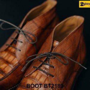 Giày da nam cổ lửng hàng hiệu Chukka Boot BT2189 004