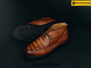 Giày da nam cổ lửng hàng hiệu Chukka Boot BT2189 003