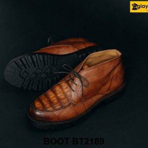 Giày da nam cổ lửng hàng hiệu Chukka Boot BT2189 003