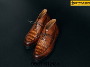 Giày da nam cổ lửng hàng hiệu Chukka Boot BT2189 002