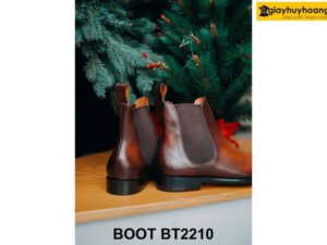 Giày da nam cổ cao chính hãng nam tính Chelsea Boot BT2210 004