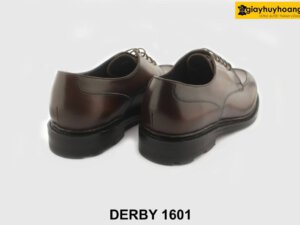 [Outlet size 41] Giày da nam nhuộm màu thủ công Derby 1601 005