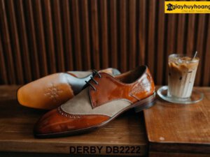 Giày da nam da bóng sang trọng Derby DB2222 003