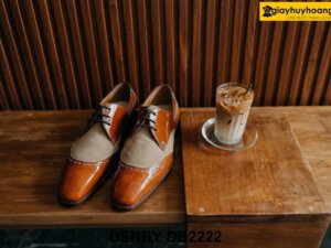 Giày da nam da bóng sang trọng Derby DB2222 001