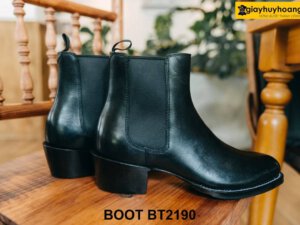 Giày da nam nâng gót cao 4-5cm Chelsea Boot BT2190 003