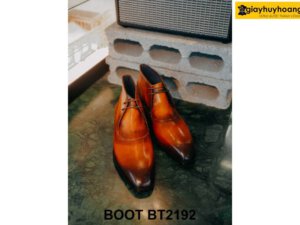 Giày da nam cổ lửng chính hãng Chukka Boot BT2192 004