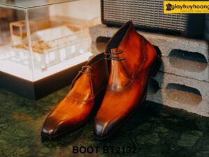 Giày da nam cổ lửng chính hãng Chukka Boot BT2192 001