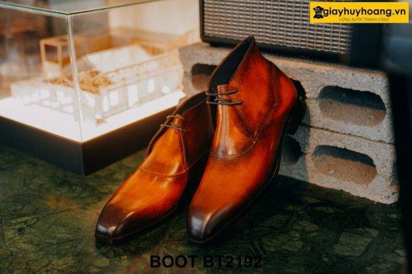 Giày da nam cổ lửng chính hãng Chukka Boot BT2192 001