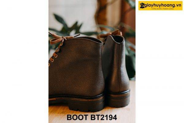 Giày da nam buộc dây thời trang Boot BT2194 005