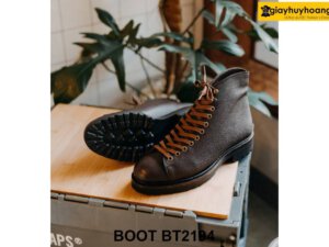 Giày da nam buộc dây thời trang Boot BT2194 003