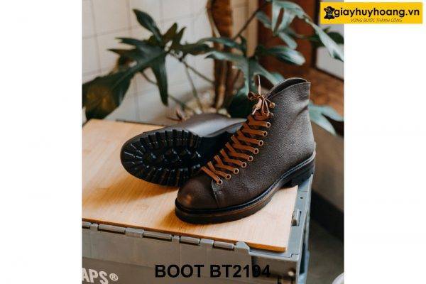 Giày da nam buộc dây thời trang Boot BT2194 003