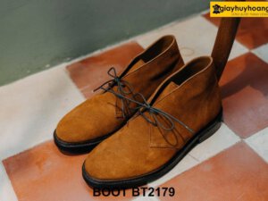 Giày da lộn nam cổ lửng Chukka Boot BT2179 004