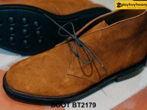 Giày da lộn nam cổ lửng Chukka Boot BT2179 003