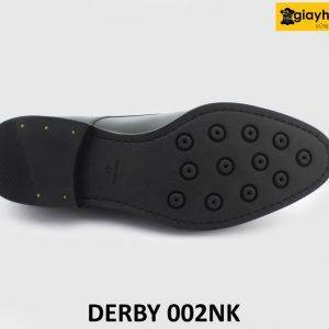 [Outlet] Giày da nam công sở đẹp màu đen Derby 002NK 002