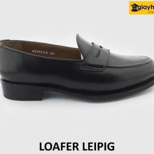 [Outlet size 38] Giày da lười đế da bò Loafer LEIPIG 001