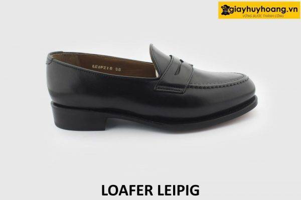 [Outlet size 38] Giày da lười đế da bò Loafer LEIPIG 001
