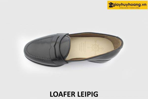[Outlet size 38] Giày da lười đế da bò Loafer LEIPIG 006