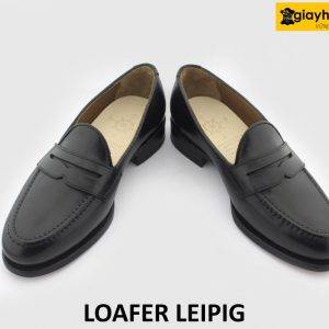 [Outlet size 38] Giày da lười đế da bò Loafer LEIPIG 004
