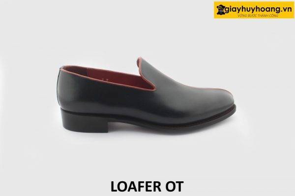 [Outlet size 41] Giày da lười đóng thủ công cao cấp Loafer OT 001