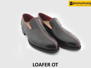 [Outlet size 41] Giày da lười đóng thủ công cao cấp Loafer OT 005