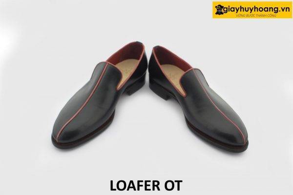[Outlet size 41] Giày da lười đóng thủ công cao cấp Loafer OT 004
