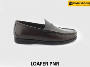 [Outlet size 40] Giày lười nam màu nâu công sở Loafer PNR 001