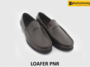 [Outlet size 40] Giày lười nam màu nâu công sở Loafer PNR 004