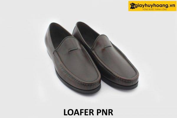 [Outlet size 40] Giày lười nam màu nâu công sở Loafer PNR 004
