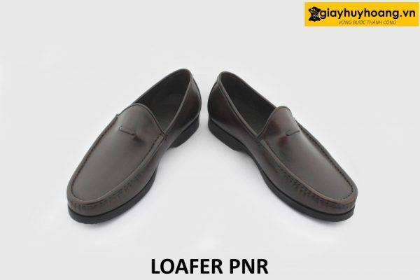 [Outlet size 40] Giày lười nam màu nâu công sở Loafer PNR 003