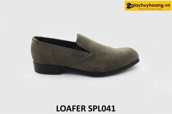 [Outlet size 44] Giày lười da lộn thời trang nam Loafer SPL041 001