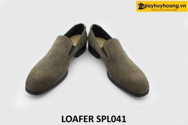 [Outlet size 44] Giày lười da lộn thời trang nam Loafer SPL041 004